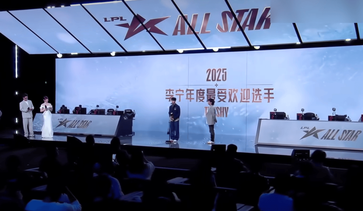 TheShy第六次获最受欢迎选手！LPL全明星喊话设计师(图1)