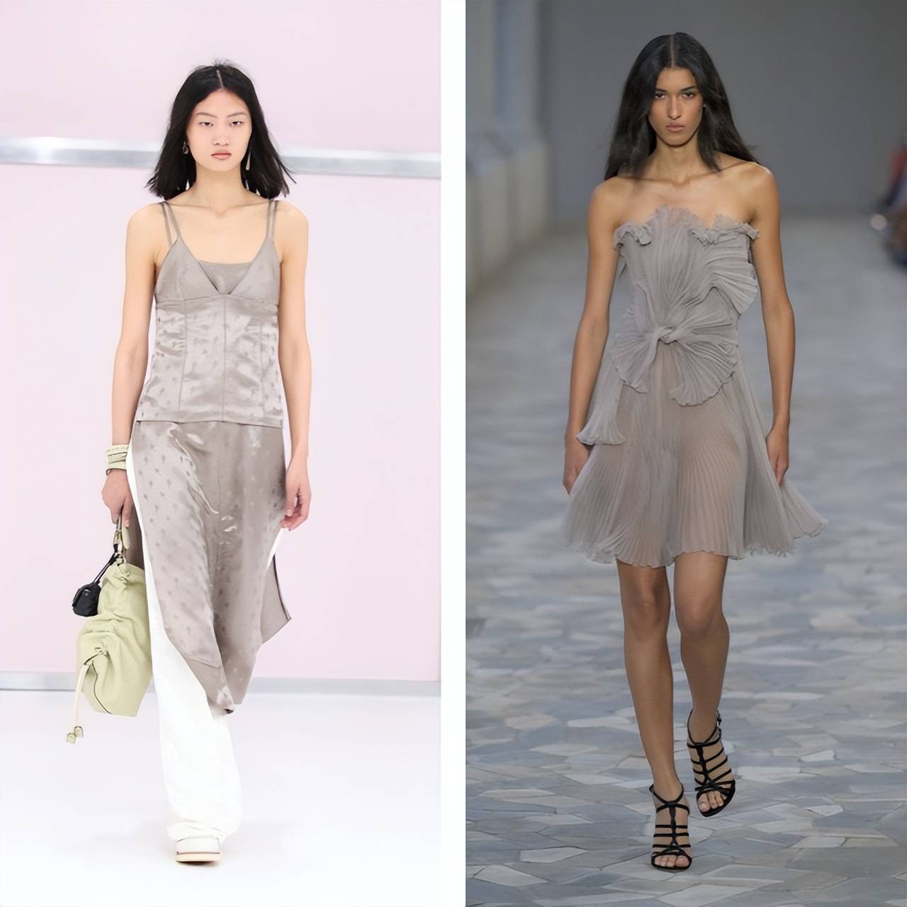 轻熟女的“月光灰”穿搭火了,优雅高级,低调中自有光华 (图6) 轻熟女的“月光灰”穿搭火了,优雅高级,低调中自有光华 (图6)