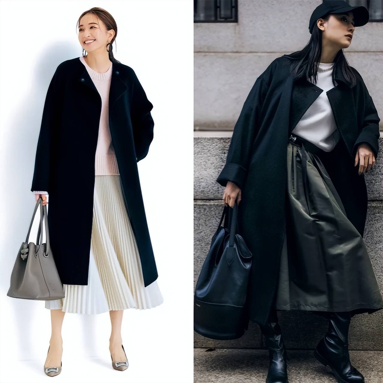 原来，黑色大衣的10倍高级，藏在廓形与层次营造的“精妙感”里 (图3)