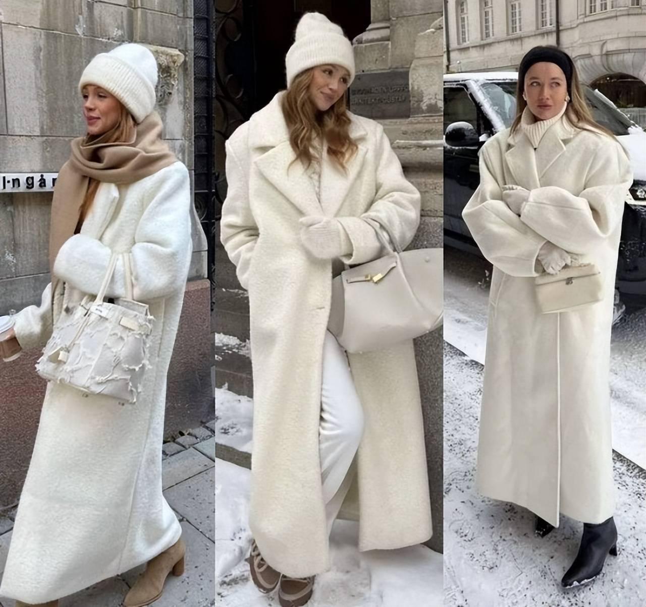 白色何以成为冬日高级色？简约搭配气场全开，尽显自信高级风 (图3)