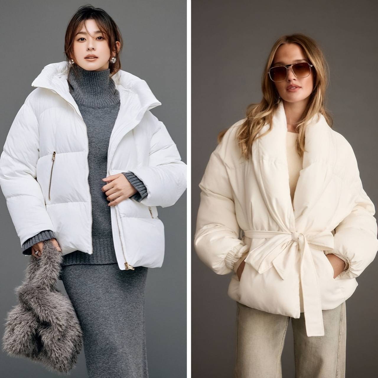 白色何以成为冬日高级色？简约搭配气场全开，尽显自信高级风 (图8)