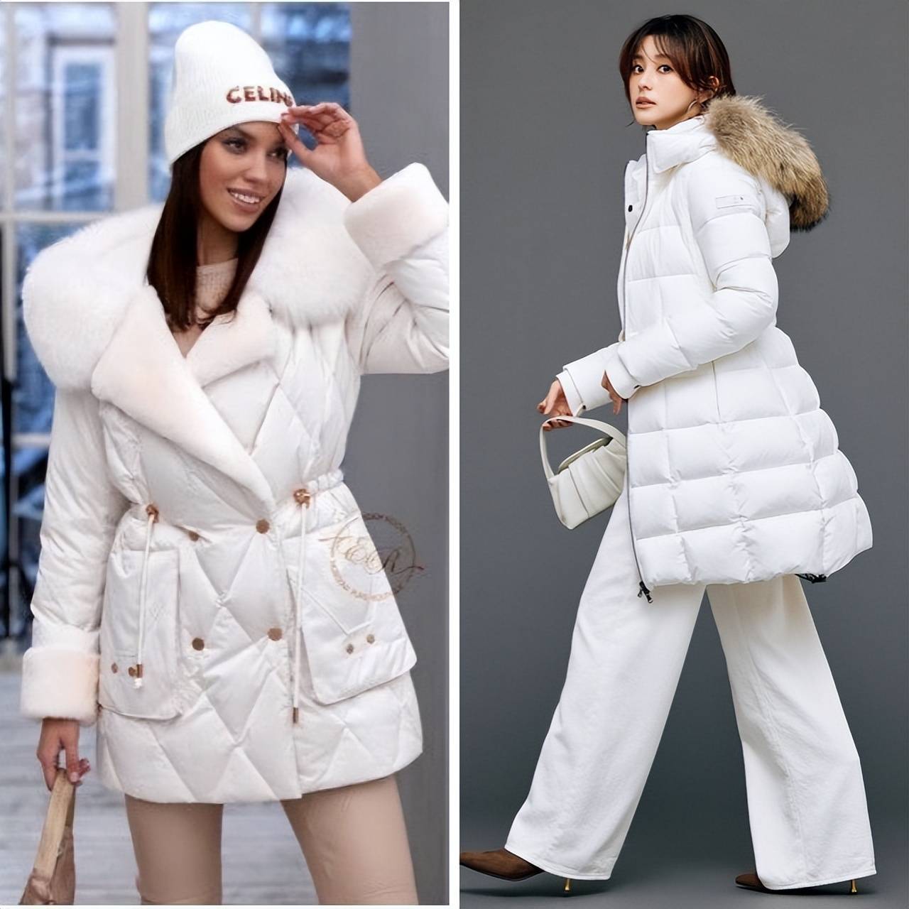 白色何以成为冬日高级色？简约搭配气场全开，尽显自信高级风 (图12)