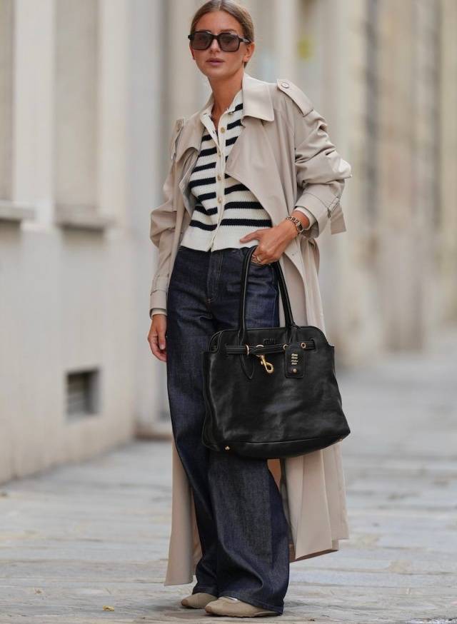 今年最火“风衣+裤子”，慵懒随性又时髦，走路带风超有范儿(图14)