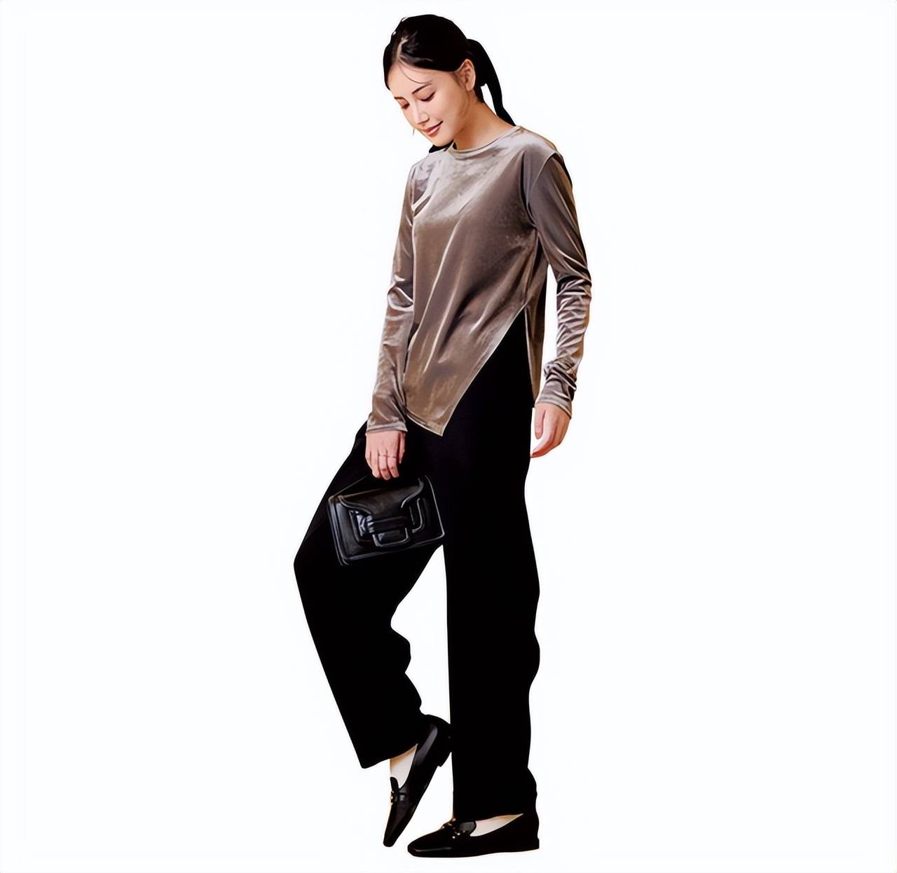 丝绒今冬火了，避胖穿搭攻略轻松拿捏瘦奢美，时髦翻倍 (图11)