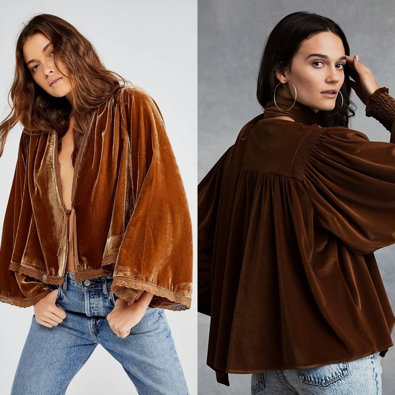 丝绒今冬火了，避胖穿搭攻略轻松拿捏瘦奢美，时髦翻倍 (图7)