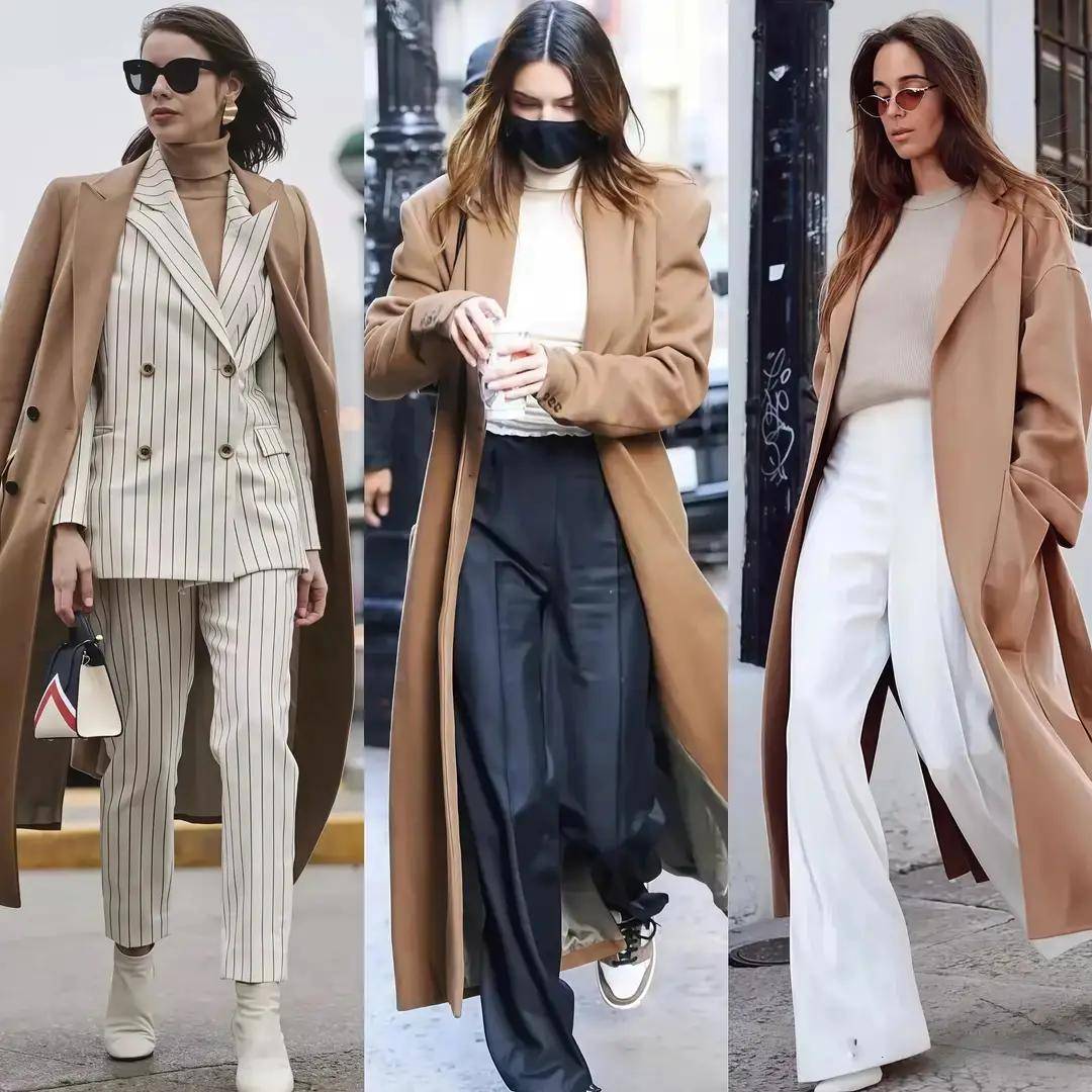 看了宋佳的大衣穿搭，我悟了：大衣不配打底裤，鞋穿低跟，更优雅 (图16)