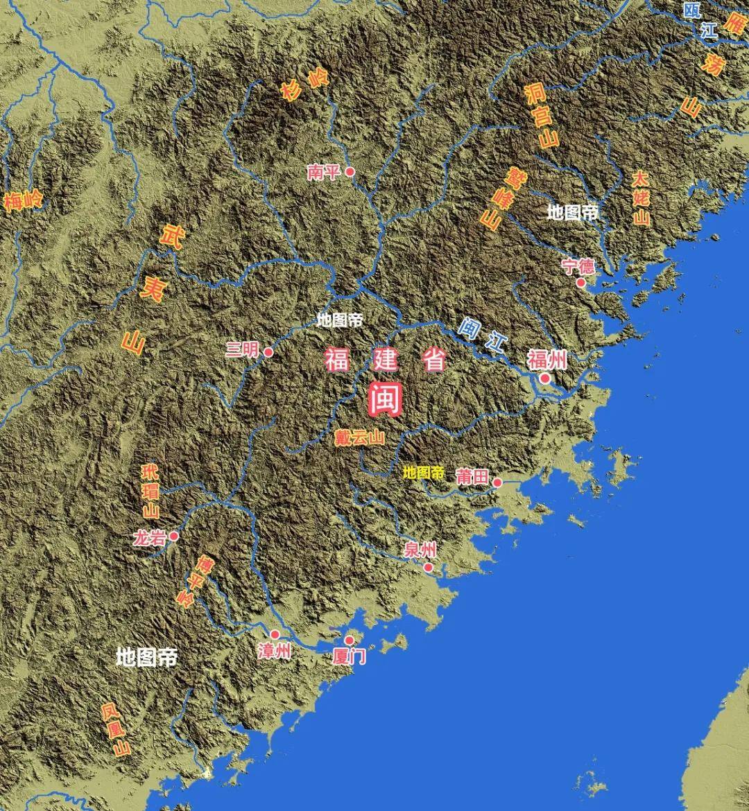 福建为什么称为八闽大地？ (图5)