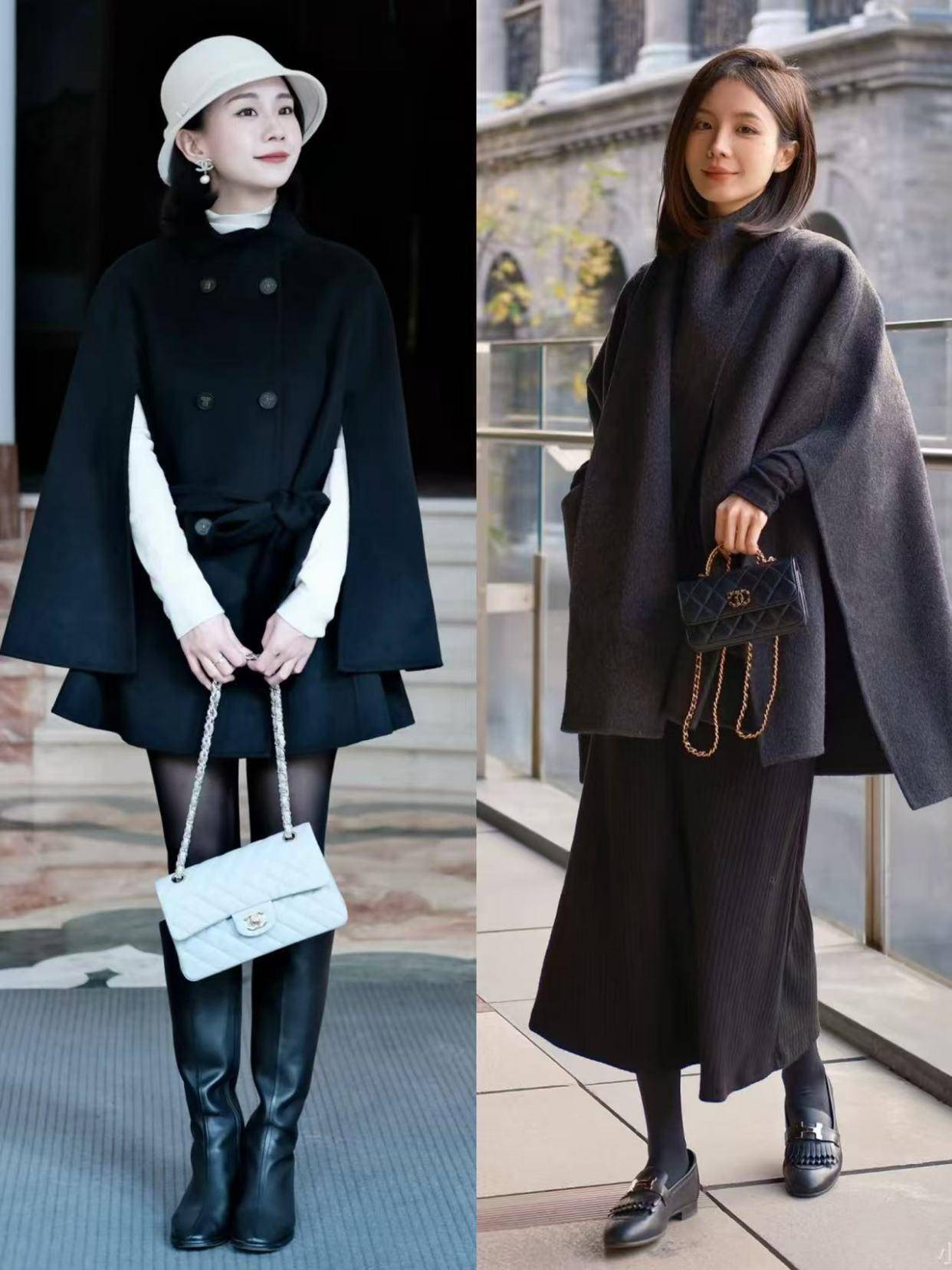 普通人怎么把大衣穿时髦？今冬这3种下装搭配法就很火！又飒又美 (图18)