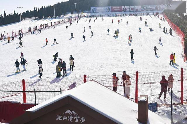  从早嗨到晚！潍坊滑雪场单日客流破千，冬季遛娃新地标诞生 (图4)