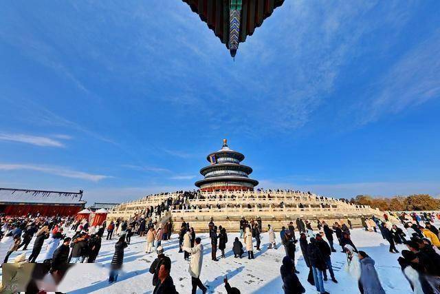 一场初雪,让天坛美成北平旧梦!红墙白雪藏着北京双重浪漫 (图6) 一场初雪,让天坛美成北平旧梦!红墙白雪藏着北京双重浪漫 (图6)