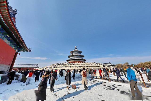 一场初雪,让天坛美成北平旧梦!红墙白雪藏着北京双重浪漫 (图9) 一场初雪,让天坛美成北平旧梦!红墙白雪藏着北京双重浪漫 (图9)
