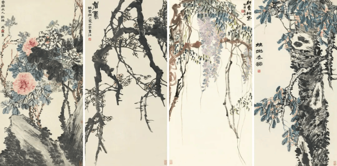 赵之谦魏碑书法与绘画关系探究 (图6)