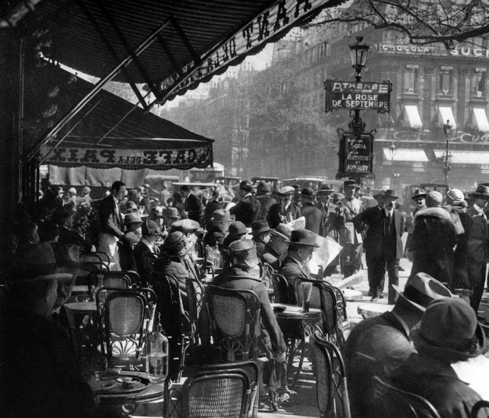 巴黎咖啡馆 1930年代