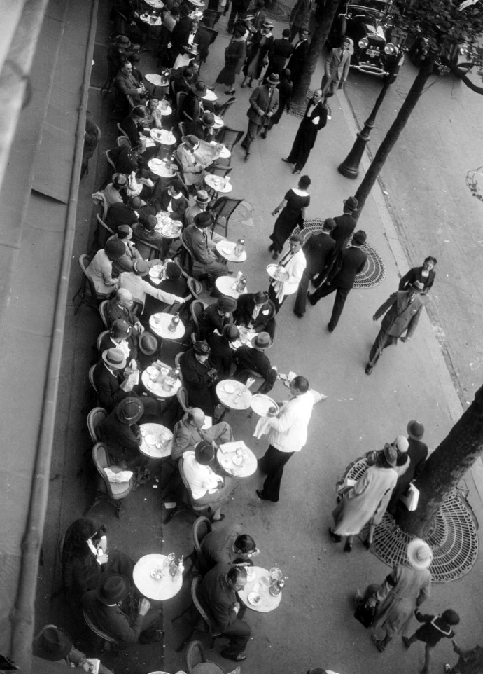 巴黎咖啡馆 1930年代