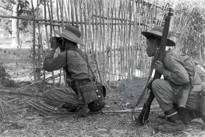 缅甸内战 1949年