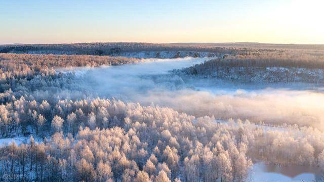 12 个字解锁雾凇之美！黑龙江库尔滨，藏着北国最治愈的冬日秘境 (图16)