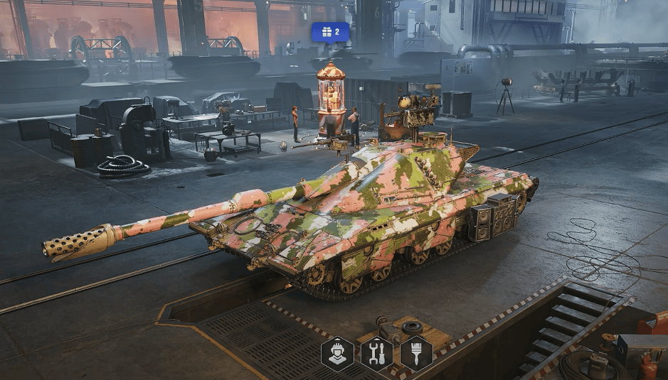 全能战士+巨炮堡垒登场！坦克世界首批圣诞十特相当好玩！ (图1)