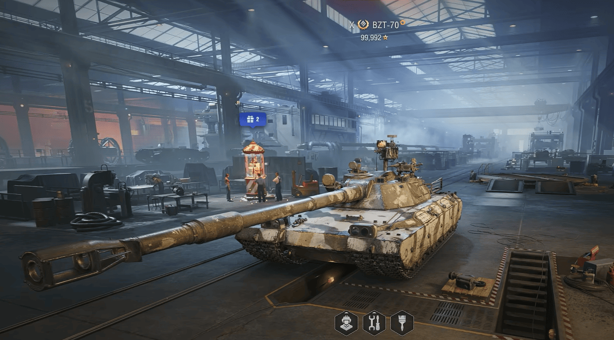 全能战士+巨炮堡垒登场！坦克世界首批圣诞十特相当好玩！ (图5)