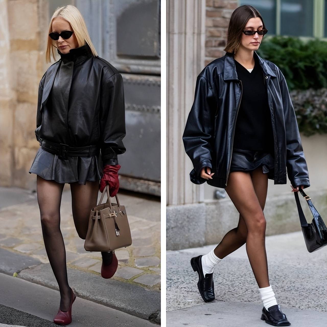 告别“光腿杀”，今冬流行穿黑袜与彩袜，轻松时髦圈粉无数 (图4)