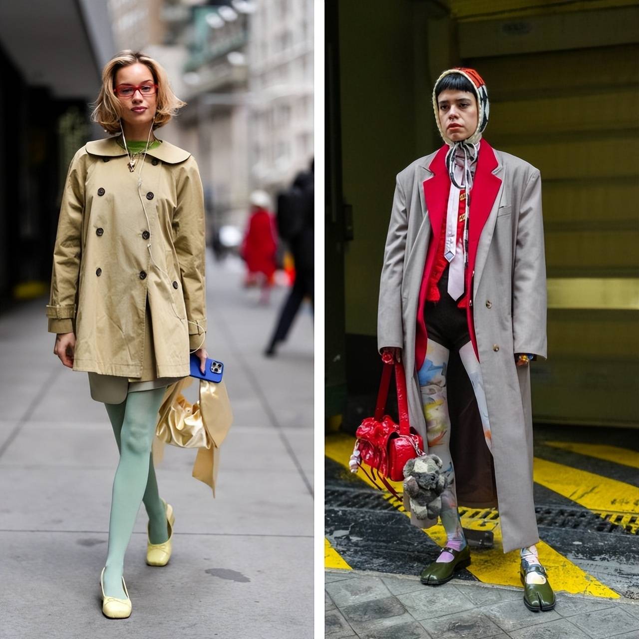 告别“光腿杀”，今冬流行穿黑袜与彩袜，轻松时髦圈粉无数 (图3)