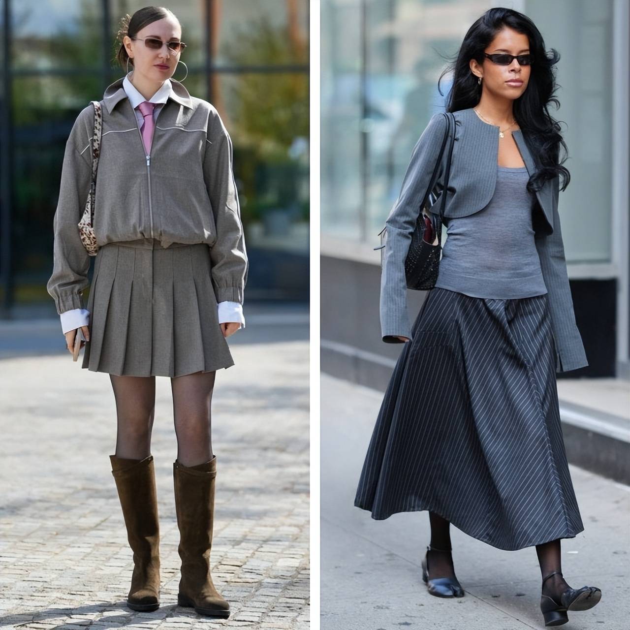 告别“光腿杀”，今冬流行穿黑袜与彩袜，轻松时髦圈粉无数 (图6)