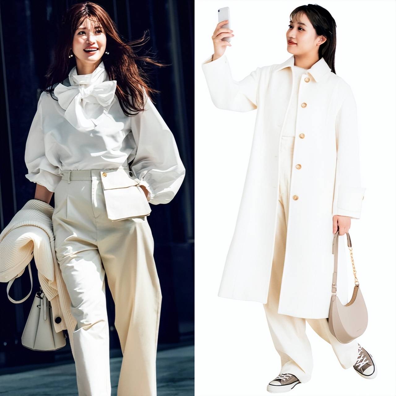 白裤子今年冬天又火起来,巨好搭,随便一穿就高级,信我 (图4) 白裤子今年冬天又火起来,巨好搭,随便一穿就高级,信我 (图4)