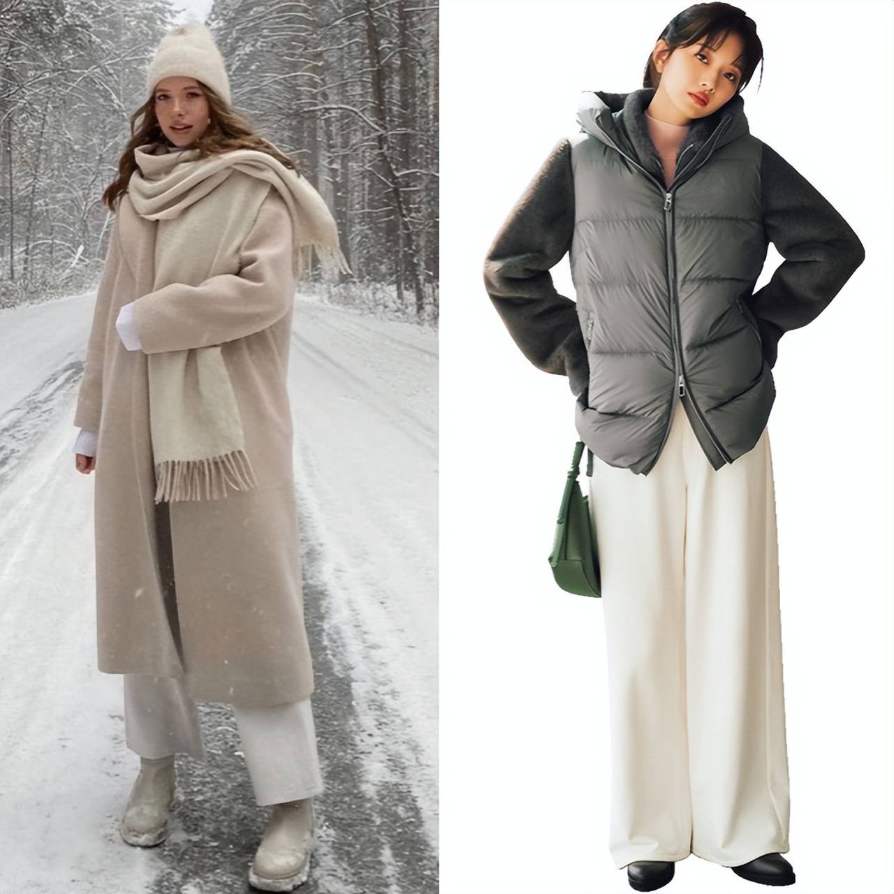 白裤子今年冬天又火起来,巨好搭,随便一穿就高级,信我 (图5) 白裤子今年冬天又火起来,巨好搭,随便一穿就高级,信我 (图5)