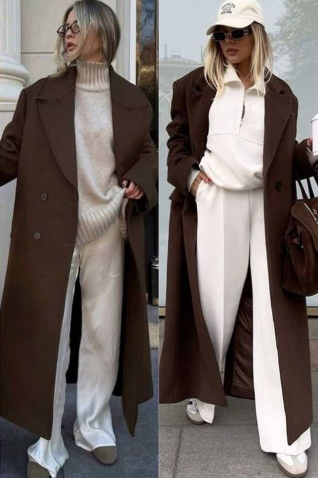 白裤子今年冬天又火起来,巨好搭,随便一穿就高级,信我 (图3) 白裤子今年冬天又火起来,巨好搭,随便一穿就高级,信我 (图3)