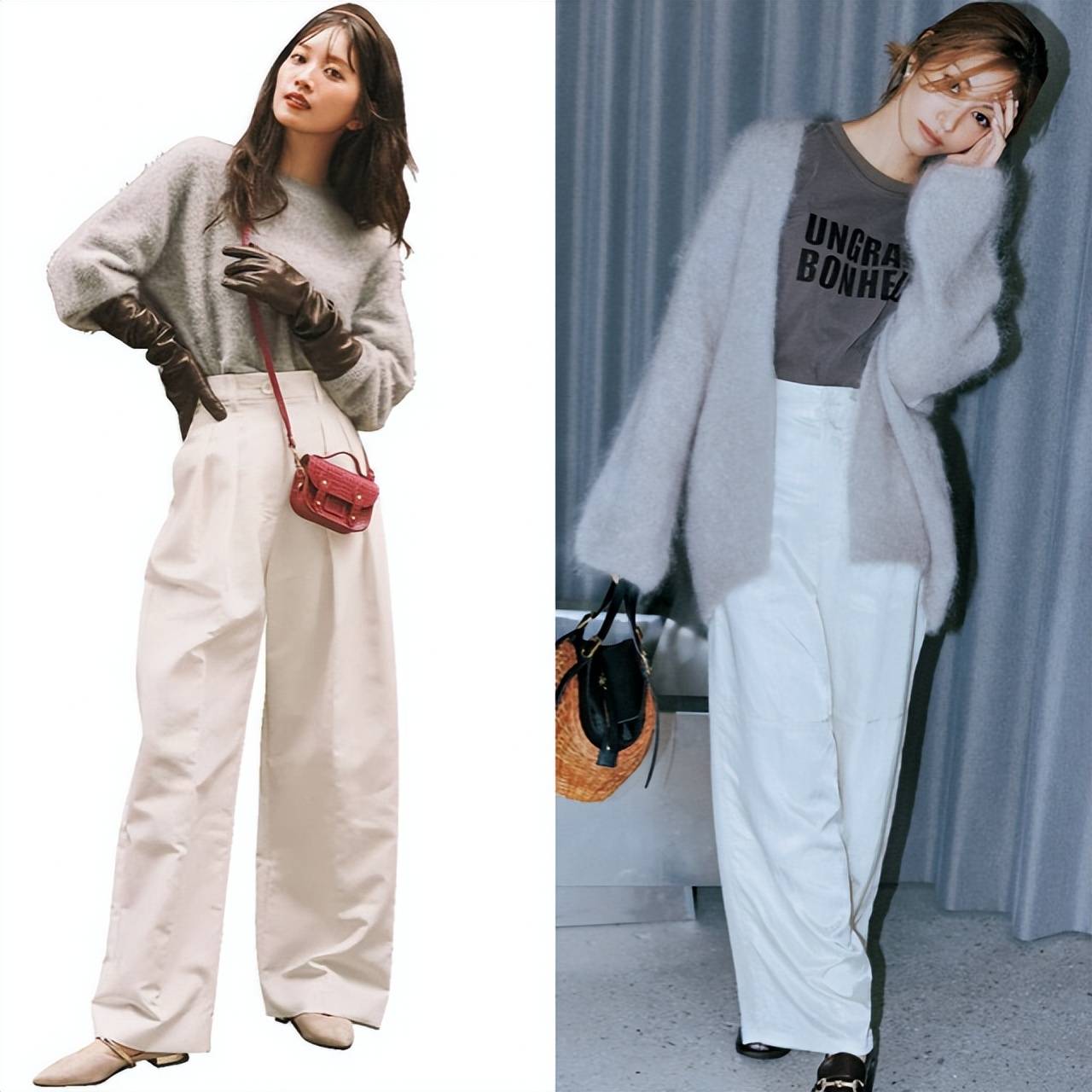 白裤子今年冬天又火起来,巨好搭,随便一穿就高级,信我 (图6) 白裤子今年冬天又火起来,巨好搭,随便一穿就高级,信我 (图6)