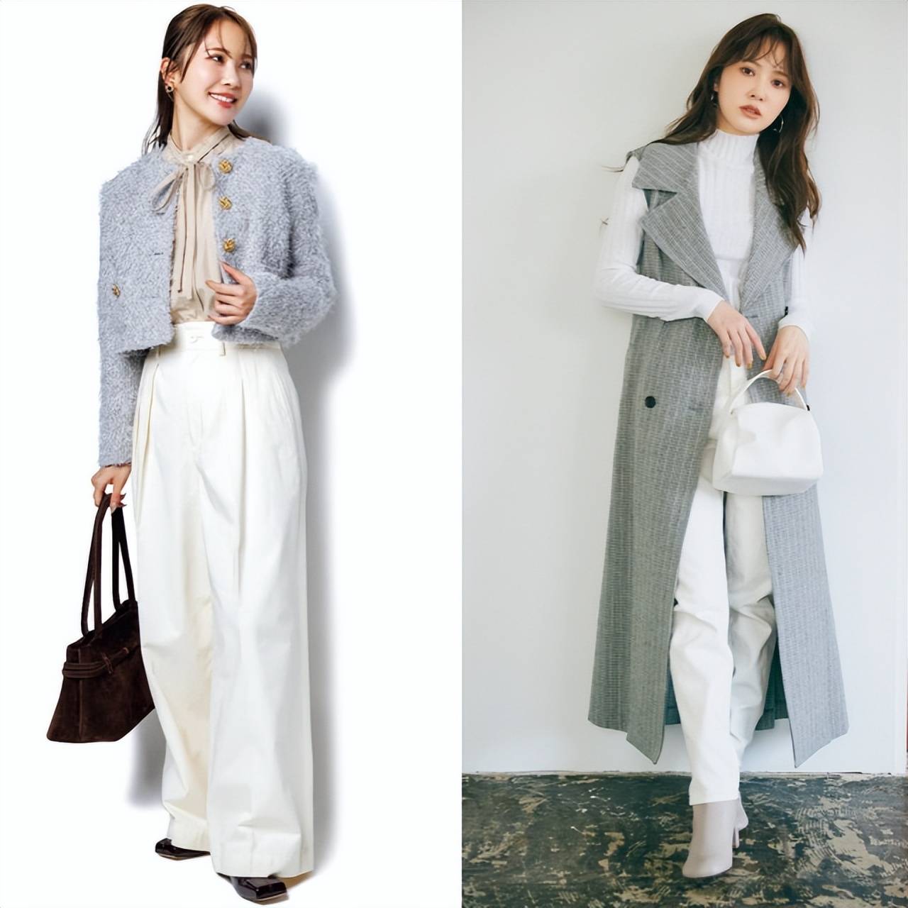 白裤子今年冬天又火起来,巨好搭,随便一穿就高级,信我 (图11) 白裤子今年冬天又火起来,巨好搭,随便一穿就高级,信我 (图11)