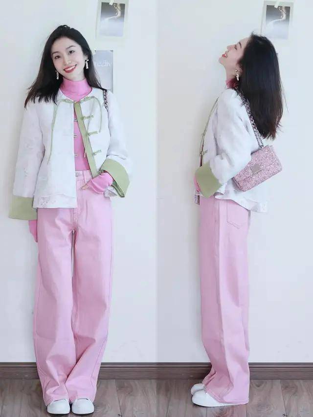 “陈乔恩”新穿法火出圈：新中式外套+半身裙，松弛洋气又减龄！(图10)