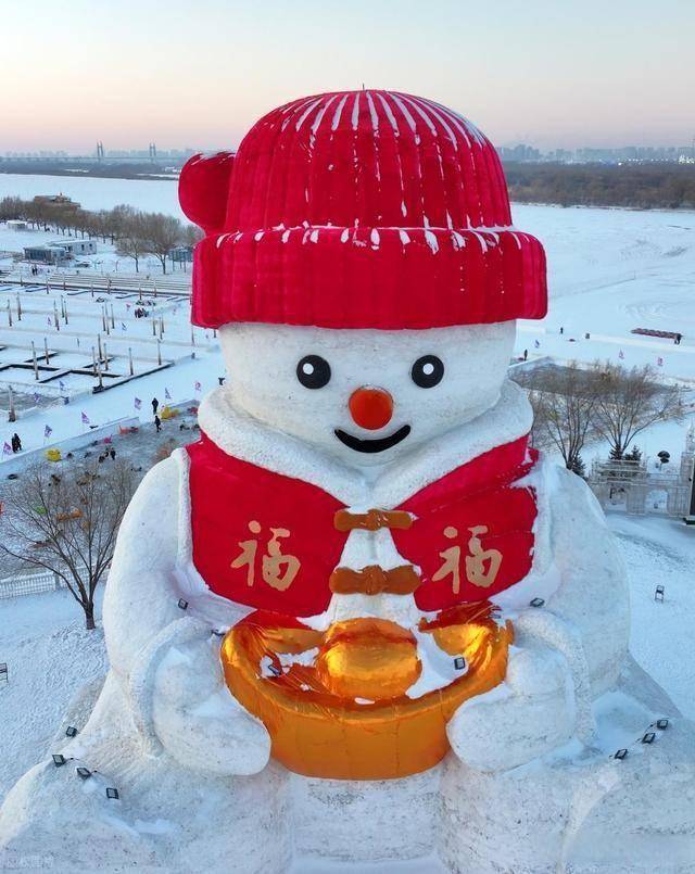 26米福娃雪人刷屏！挖出来的冰雪顶流，藏着冷资源变热经济的密码 (图6)