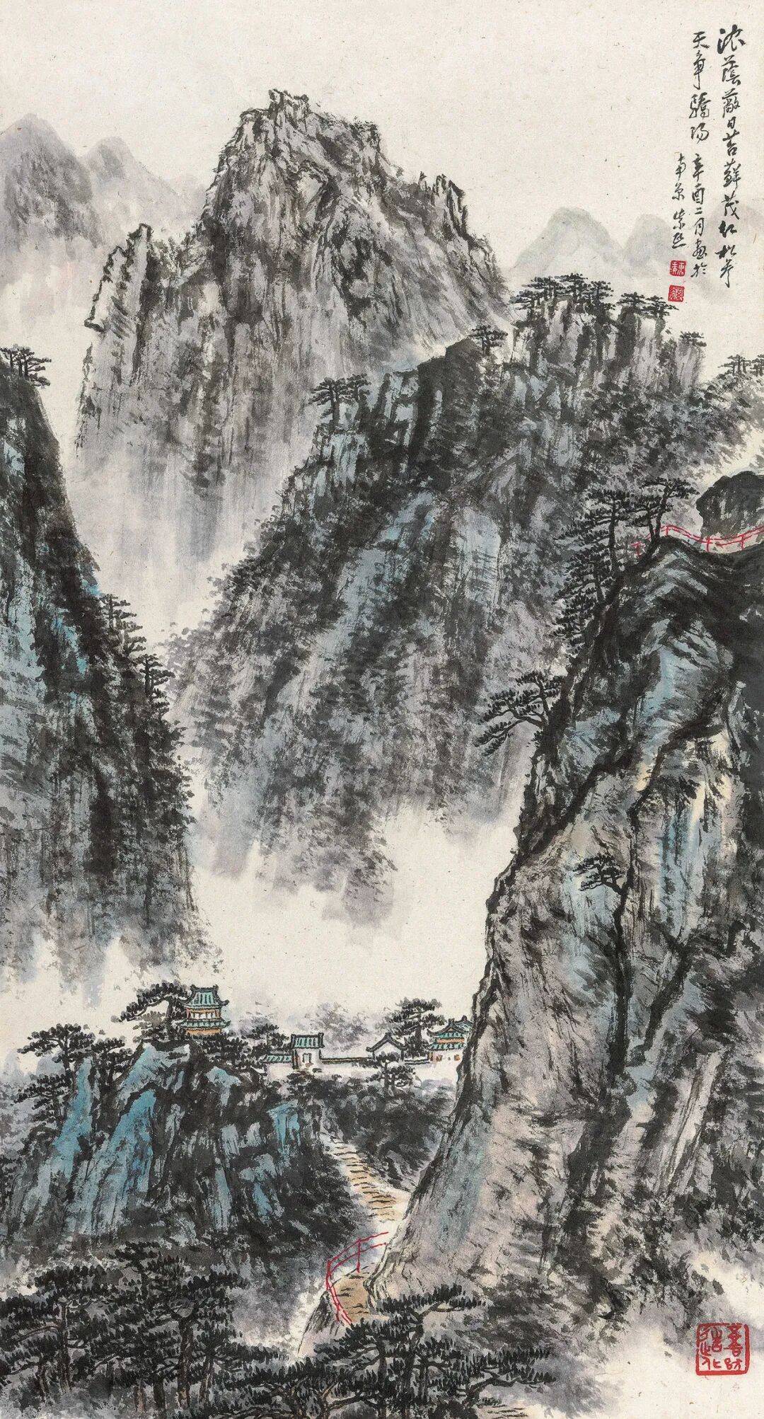 魏紫熙谈山水画技法：搜尽奇峰打草稿！ (图10)