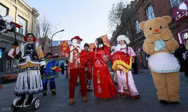  哈尔滨文旅又放大招！老街重现传统婚俗，这才是打开冬天的方式 (图10)