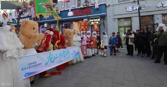  哈尔滨文旅又放大招！老街重现传统婚俗，这才是打开冬天的方式 (图13)