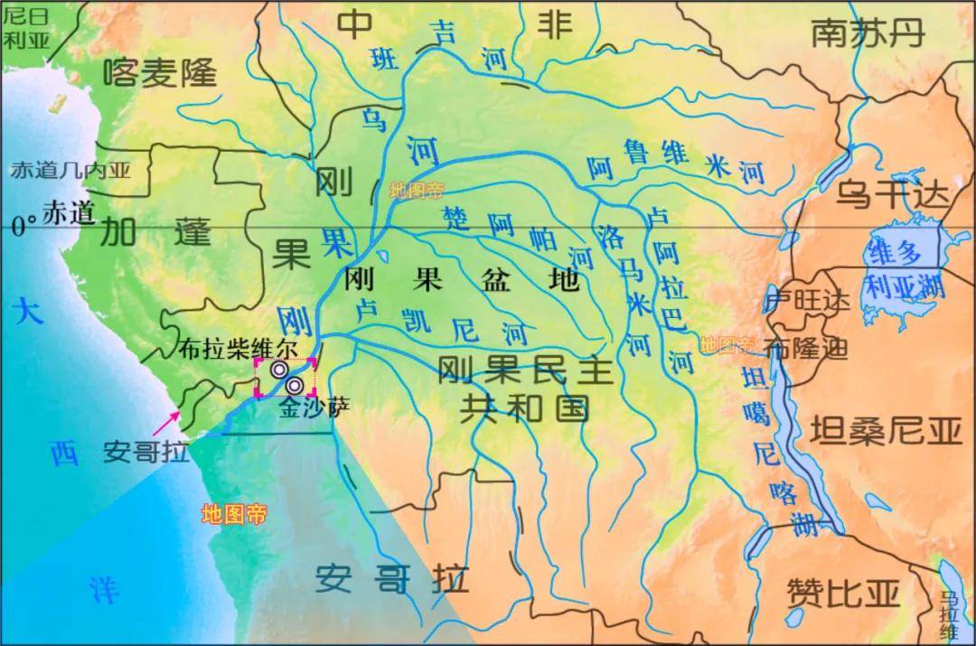 赤道穿过非洲哪些国家，城市气候差异为何这么大？ (图12)