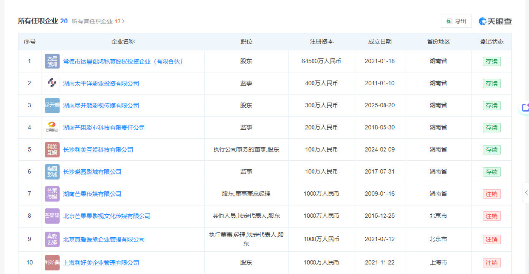 李湘账号禁言风波升级！知情人称涉及税务问题，本人多家公司注销 (图16)