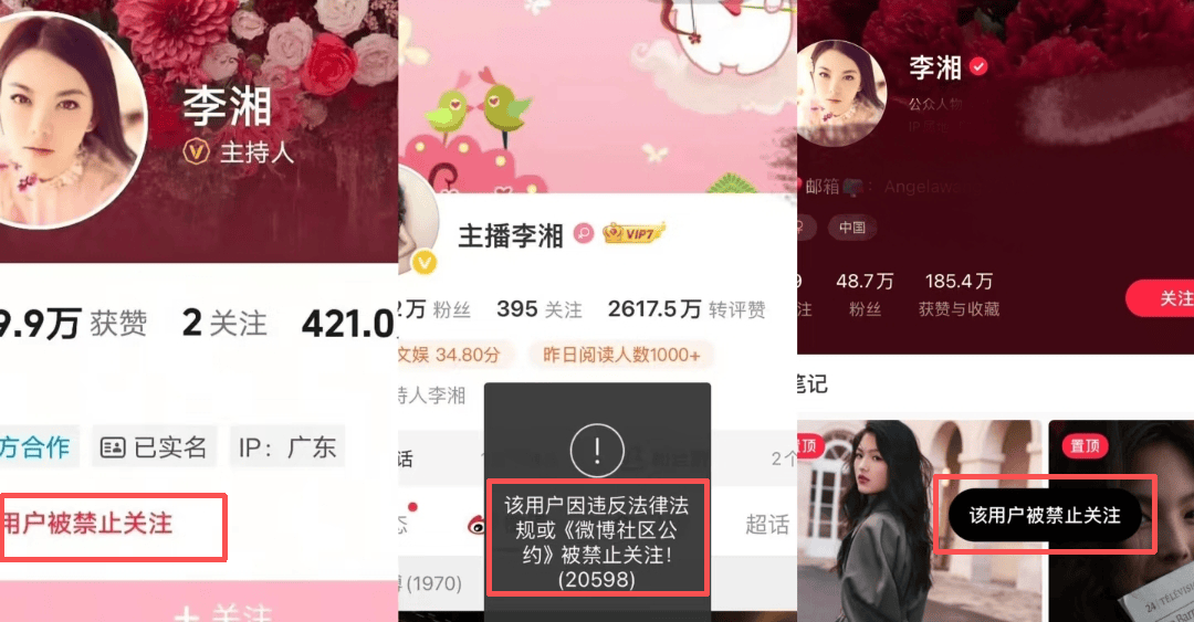 李湘账号禁言风波升级！知情人称涉及税务问题，本人多家公司注销 (图2)