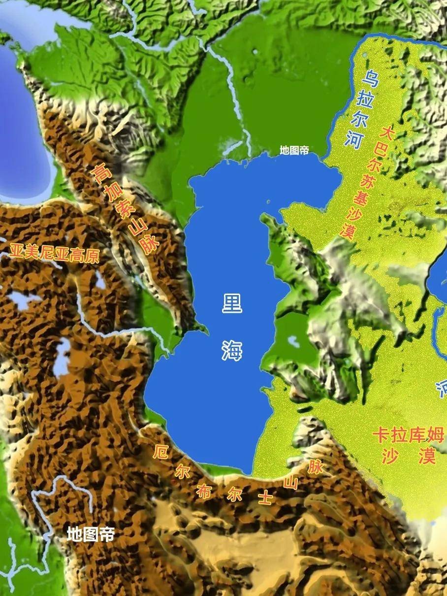 双重内陆国乌兹别克，地图像恐龙，为什么首都在尾巴上？ (图4)