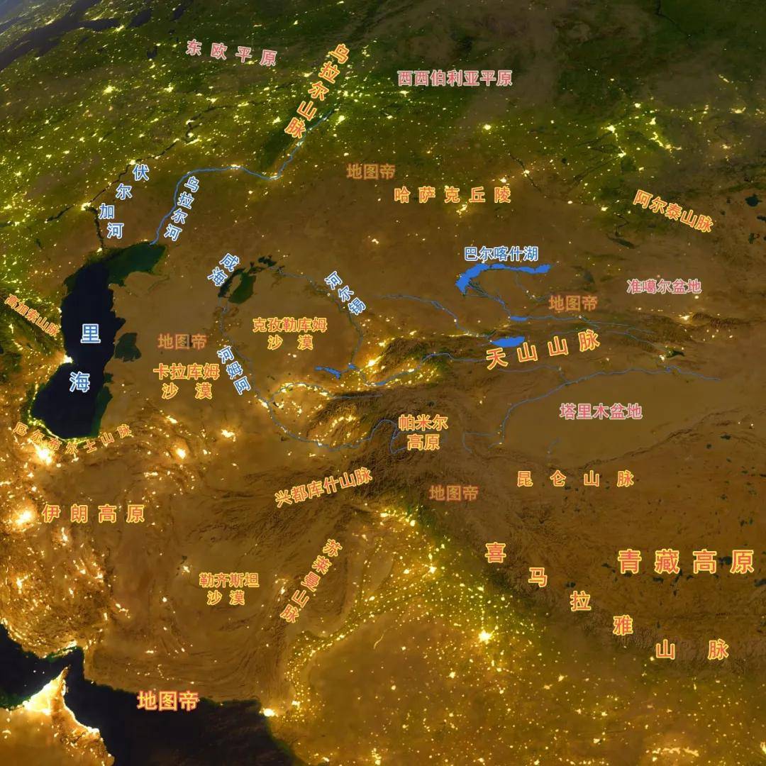 双重内陆国乌兹别克，地图像恐龙，为什么首都在尾巴上？ (图7)