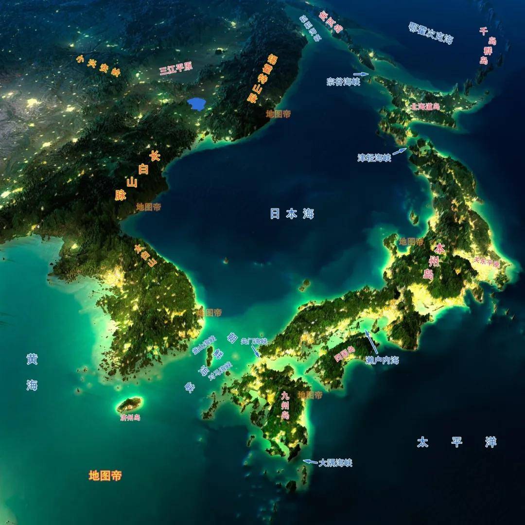 日本的软肋在哪？连接四大岛的交通线 (图1)