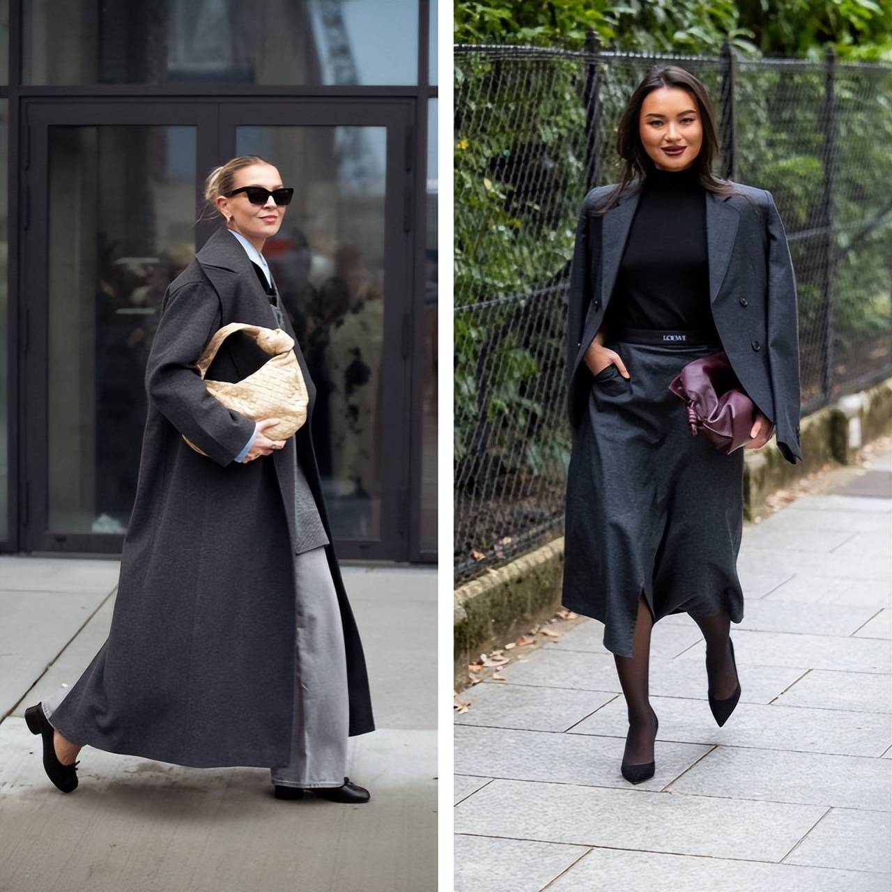“碳灰色”今年超流行，配上这几款神仙配色，高级又时髦 (图12)