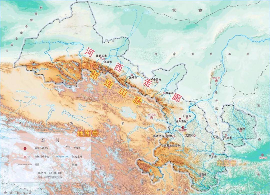 甘肃四座古城，形状各不相同？航拍图一目了然(图1)