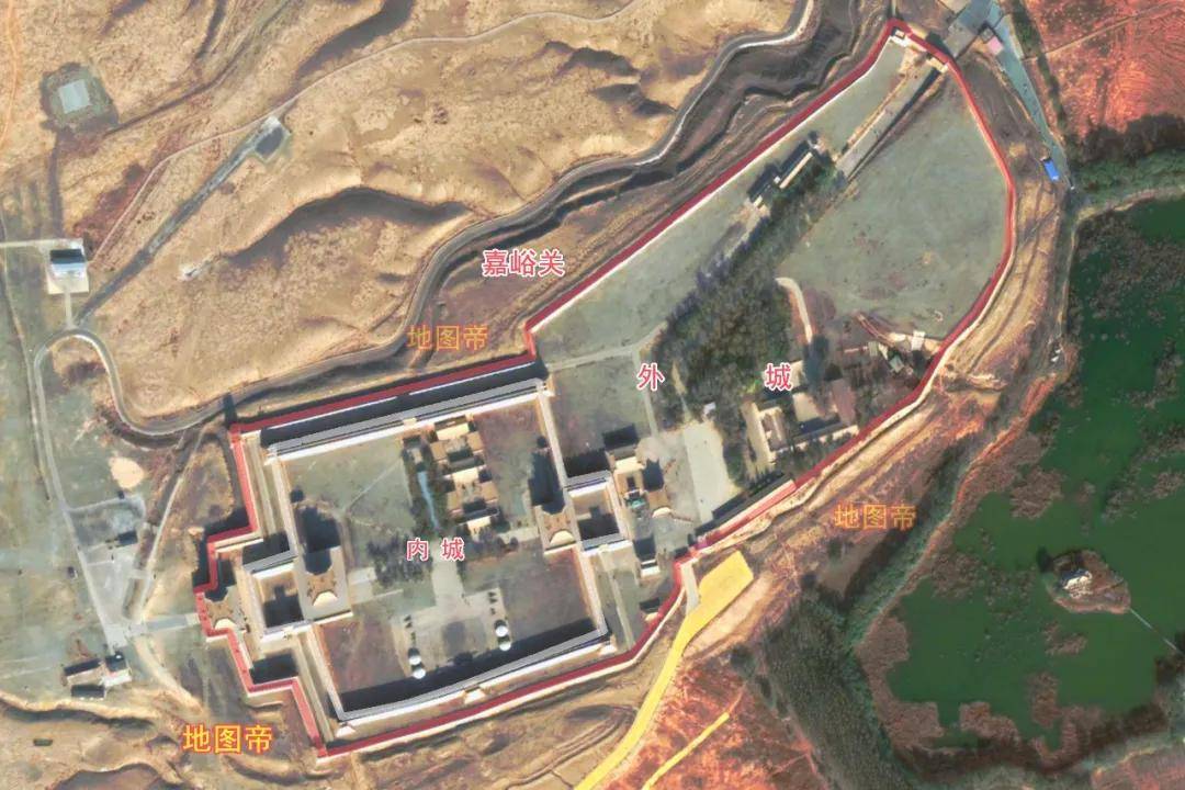 甘肃四座古城，形状各不相同？航拍图一目了然(图10)