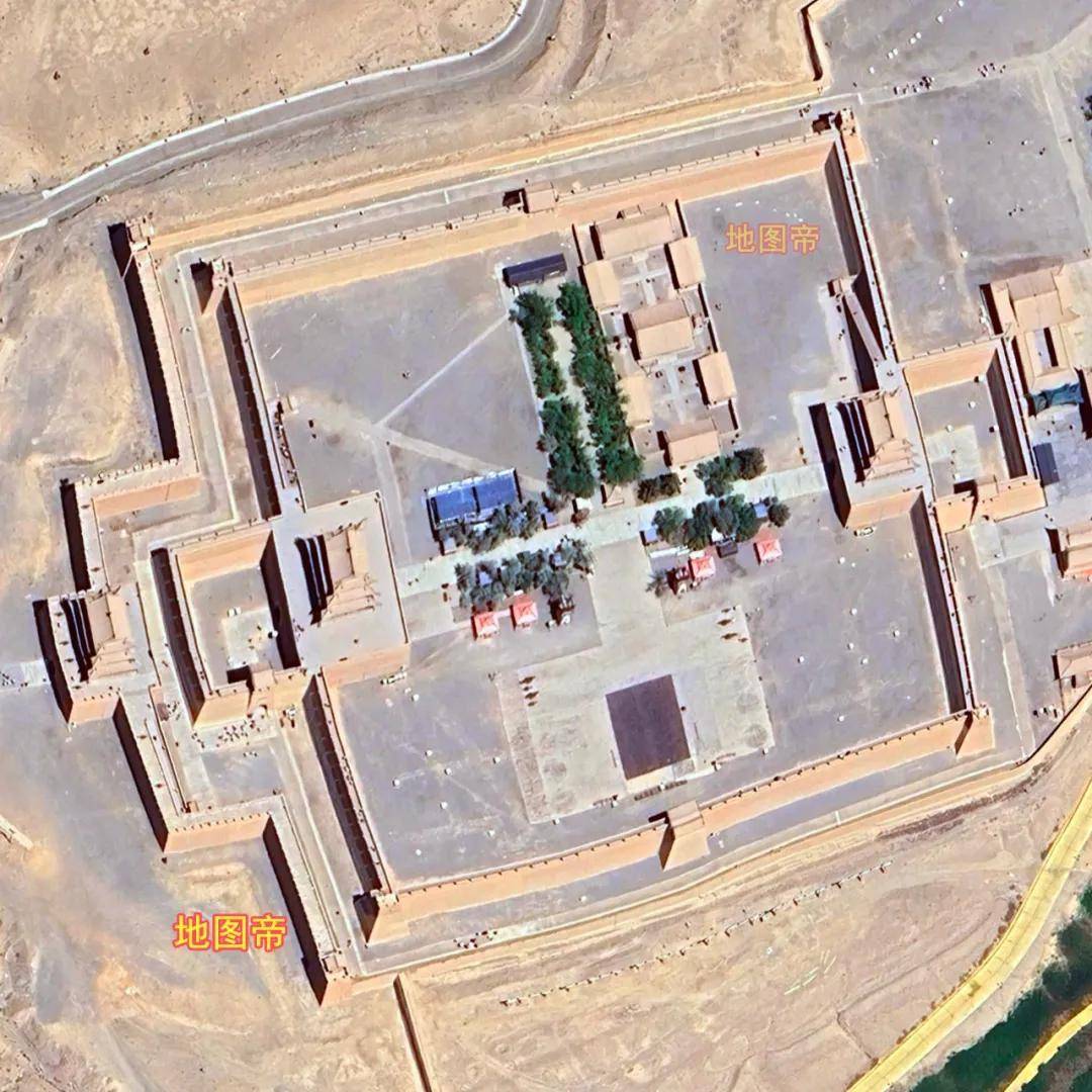 甘肃四座古城，形状各不相同？航拍图一目了然(图11)