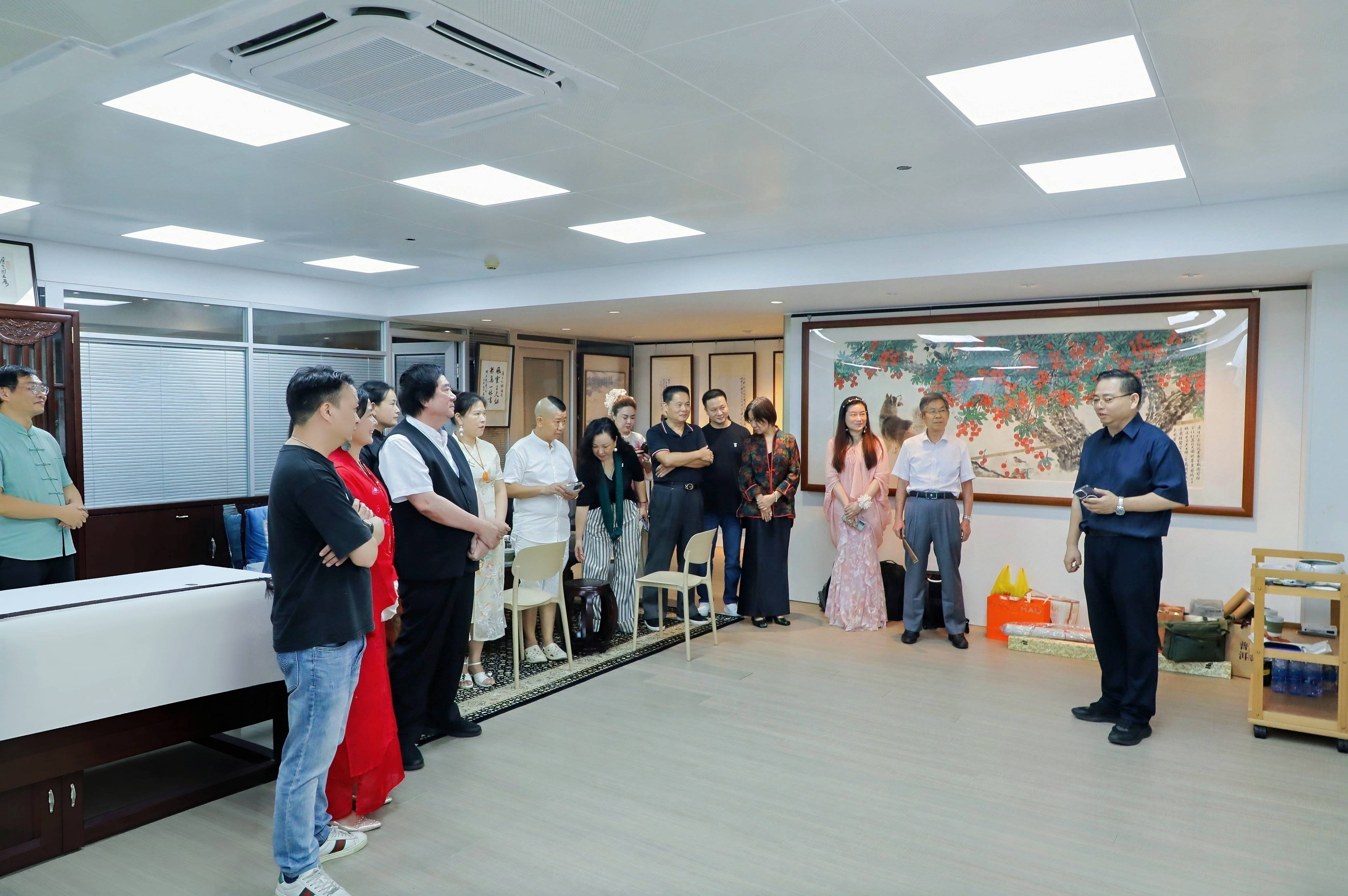 著名画家罗树辉收徒仪式在穗举办,岭南书画界群贤毕至见证传承 (图2) 文章配图-2