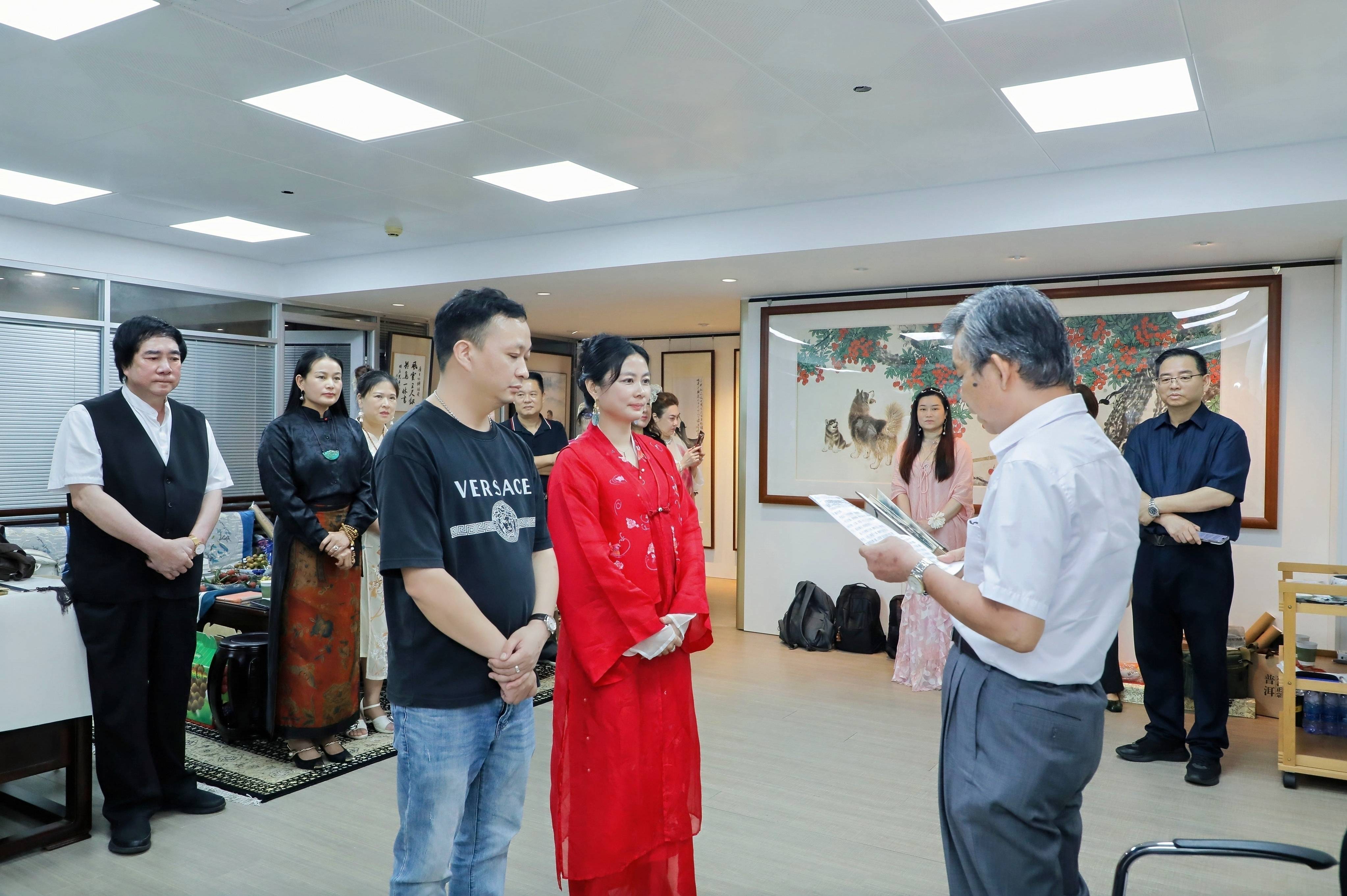 著名画家罗树辉收徒仪式在穗举办,岭南书画界群贤毕至见证传承 (图3) 文章配图-1